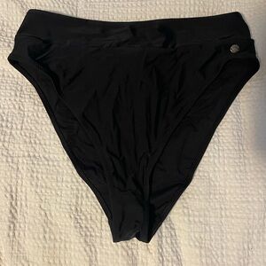 Gymshark Black High-Waisted Bikini Bottom